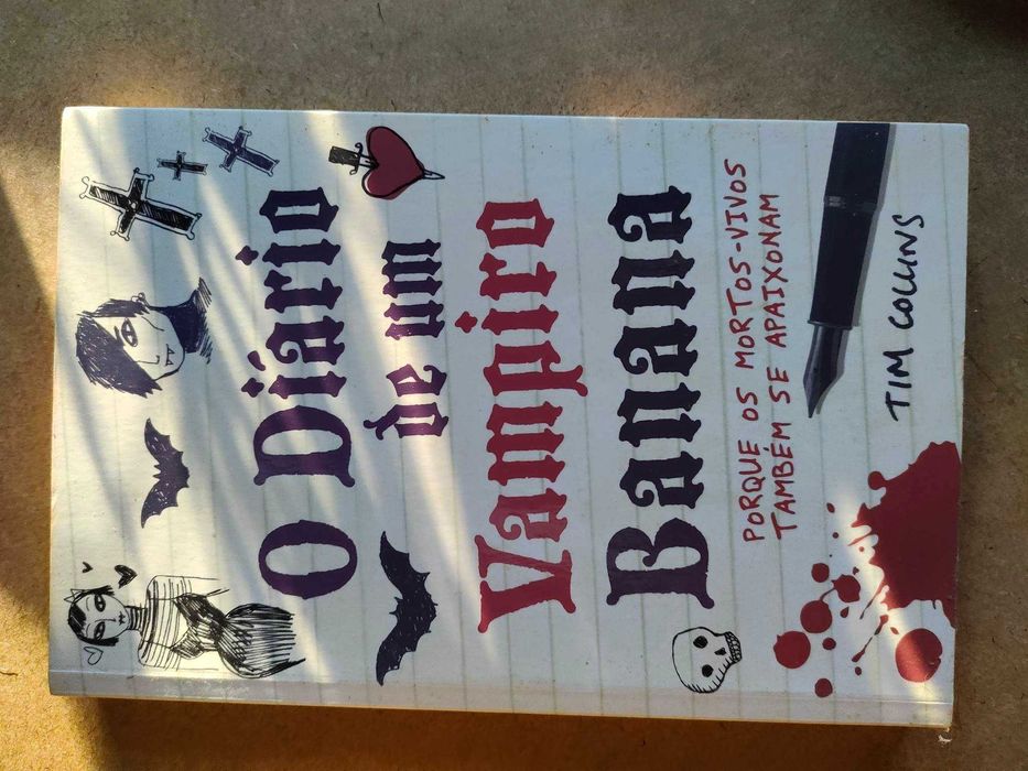 Livro Juvenil - Diário de um Vampiro Banana