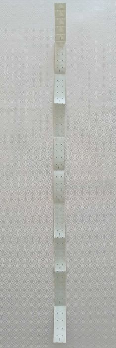 Tira com 50 etiquetas nº 5 Caravela Portuguesa sem impressão de taxa