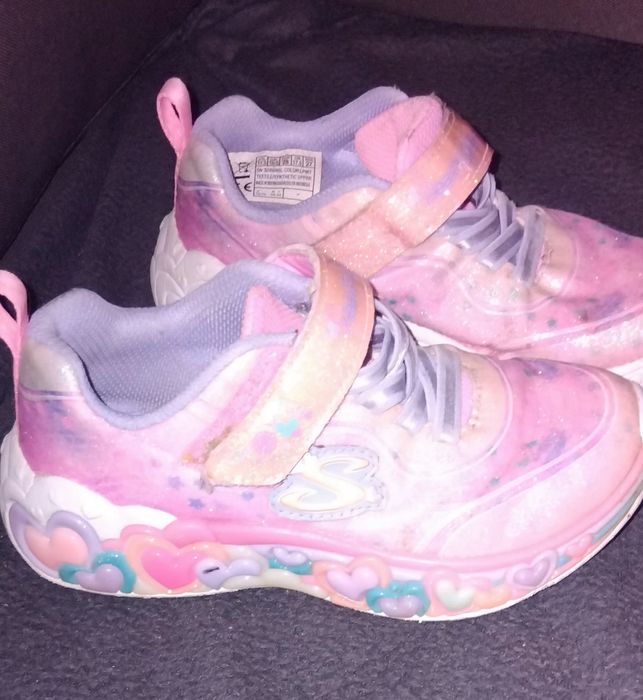 Adidasy Skechers  dla dziewczynki rozmiar. 27