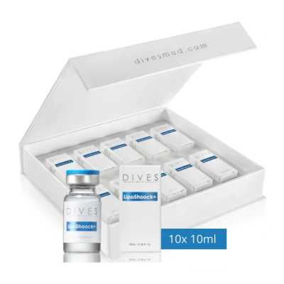 Lipolítico LipoShoock+ – Caixa com 10 frascos de 10 ml (Original)