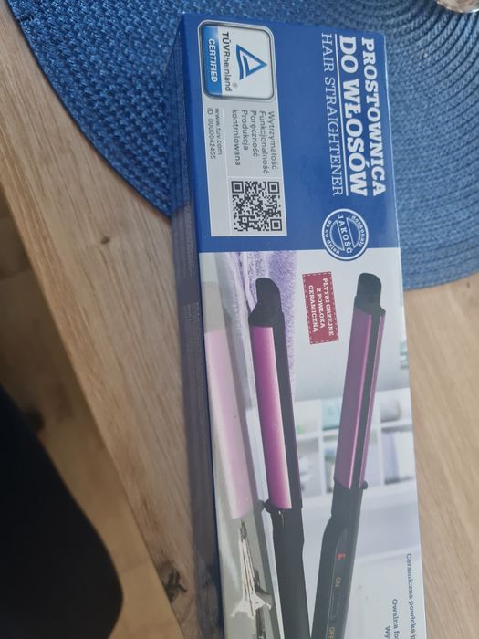 Prostownica do włosów nowa ,nie używana.