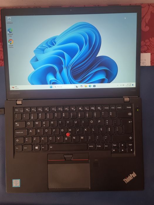 Lenovo Thikpad T460s - i5, 16gb Ram, 256gb ssd Nvme, Tela Touch, rotação 180, windows 11 pro