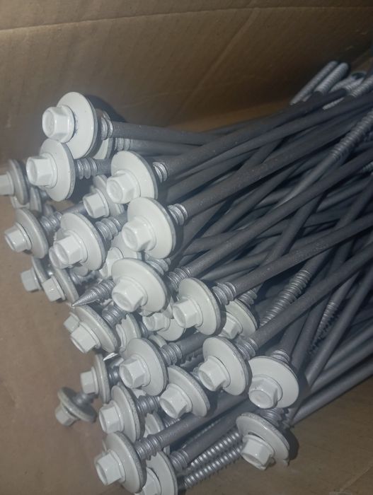 Шуруп 6.4/7х210 для кріплення сендвіч панелів до бетону