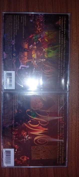 Música em Cd Concertos ao Vivo de Artistas Brasileiros.