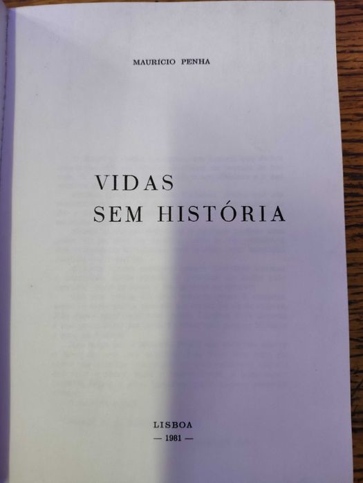 Vidas sem História de Maurício Penha 1981