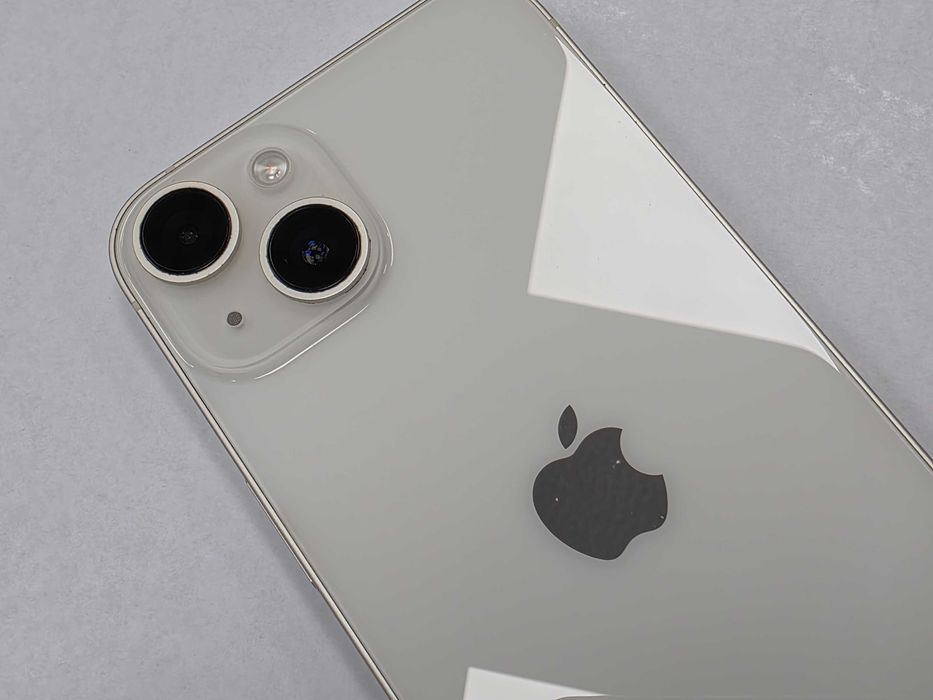 iPhone 14 256GB Dual SIM (SIM + eSIM)/ Starlight/ BAT 82%/ Grade A-/ + ładowarka/ GW 6 MSC