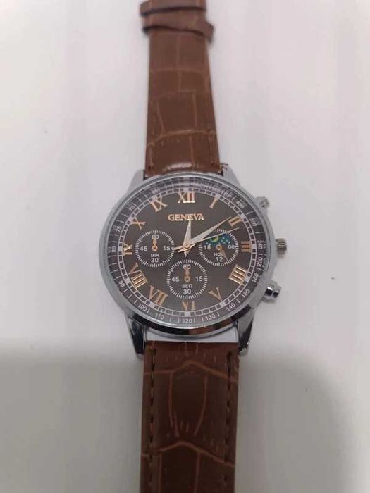 GENEWA męski zegarek kwarcowy – elegancja i sport