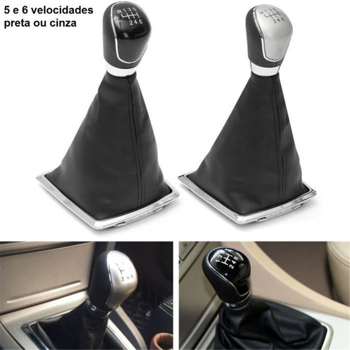 Fole + Moca manete punho de velocidades Ford Focus Fiesta  NOVA
