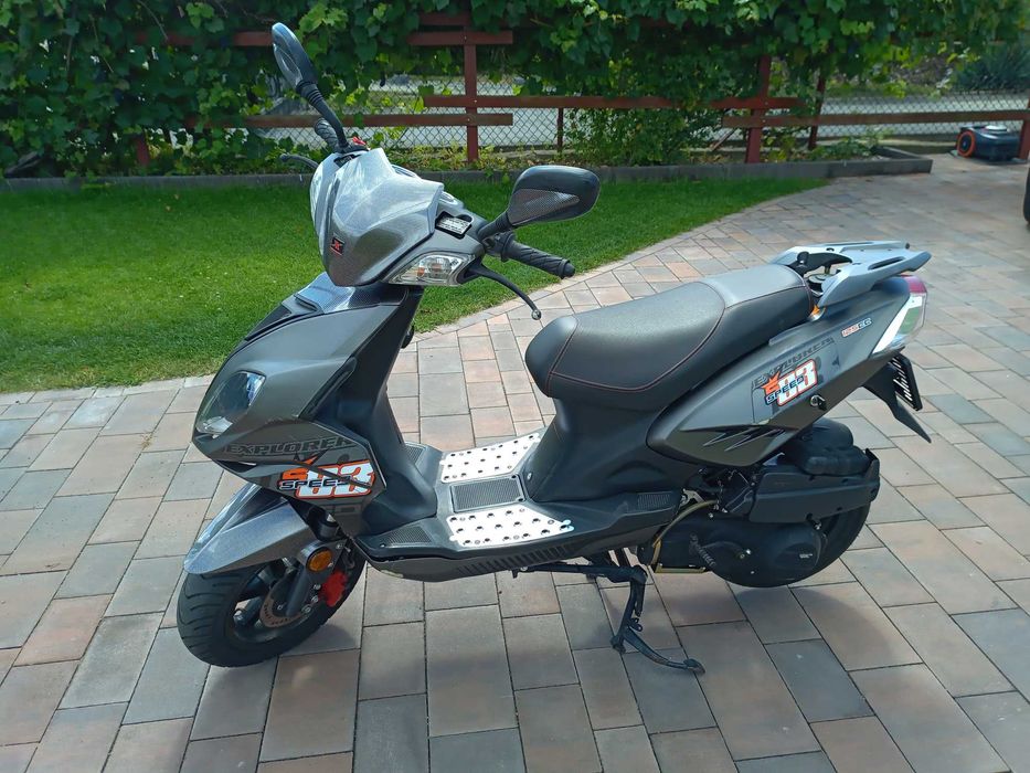 Skuter KSR Moto Austria Sirion 125 Explorer Kat B 2020 rok LED