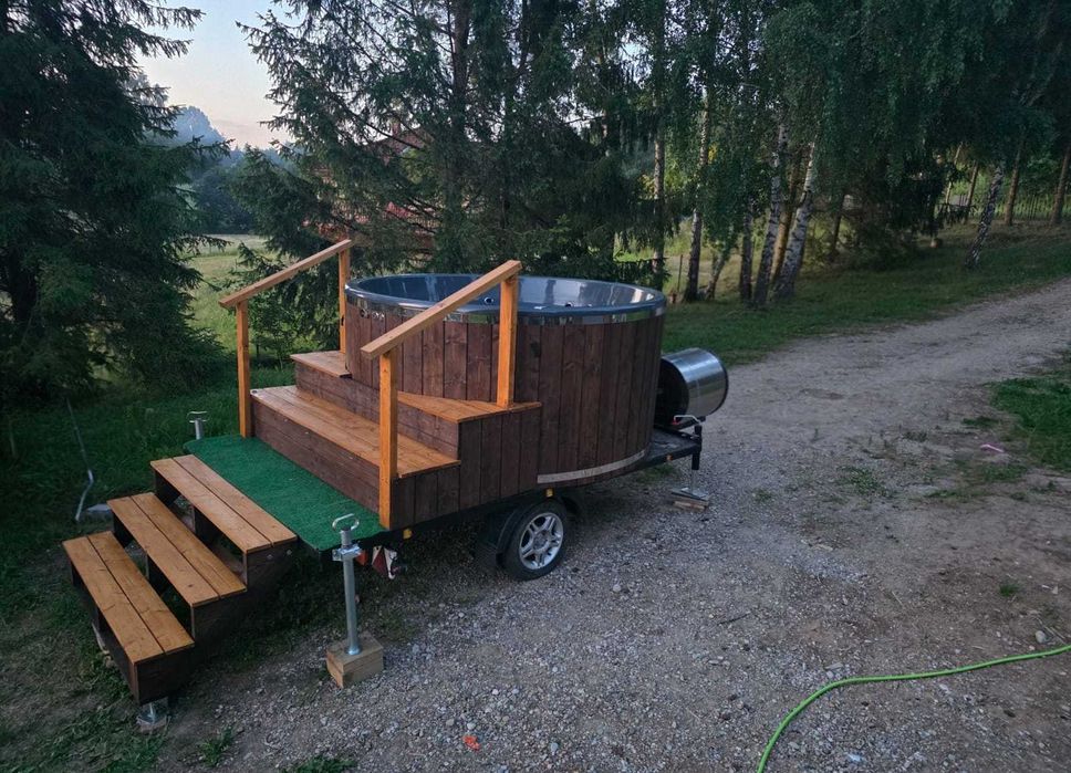 Mobilna Balia XXL Jacuzzi Spa z hydromasażem
