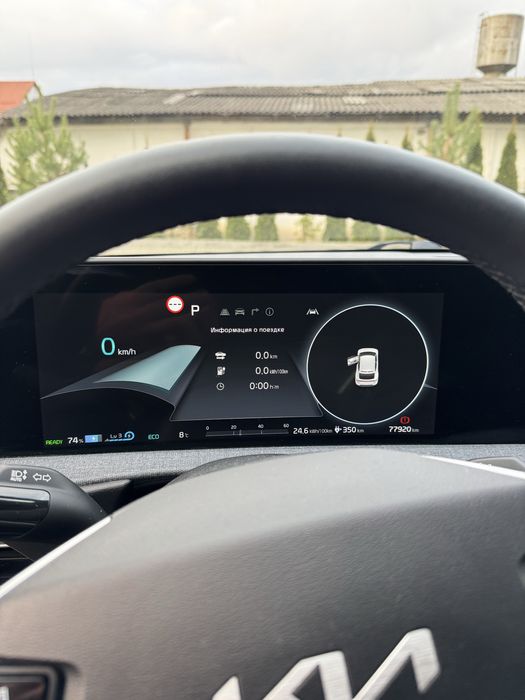 Поодам авто kia ev 6 awd 2022