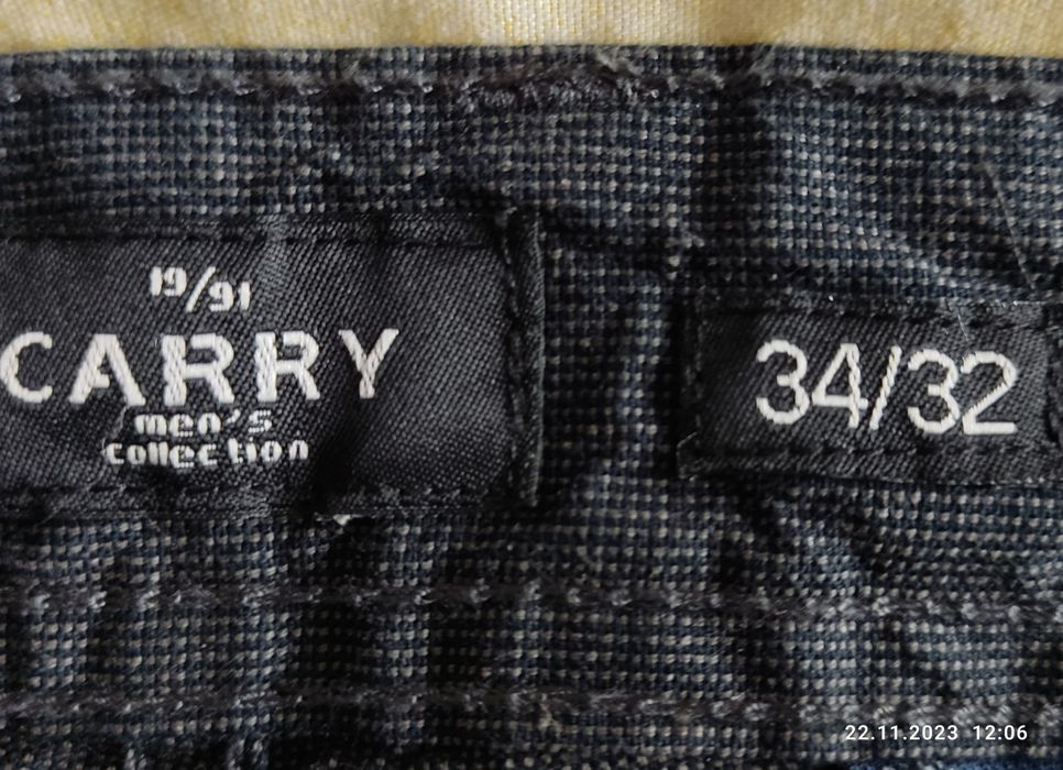 Spodnie męskie czarne używane