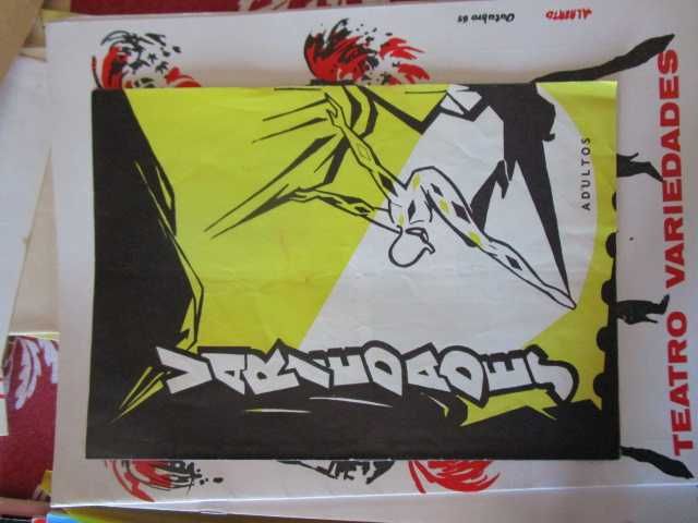 programas antigos de Teatro de Revista