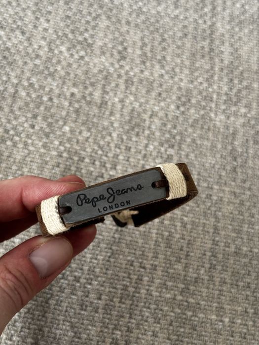 Bransoleta skórzana uniseks Pepe Jeans