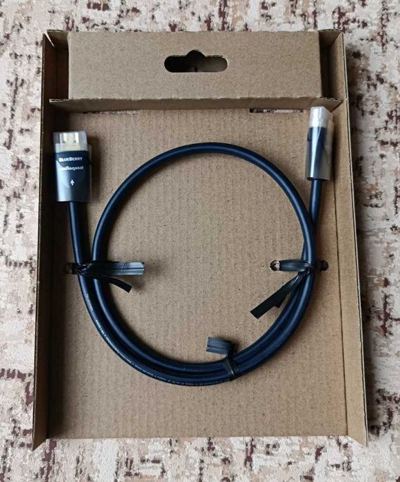 Кабель HDMI AUDIOQUEST hd 0.6m 18G HDMI BlueBerry