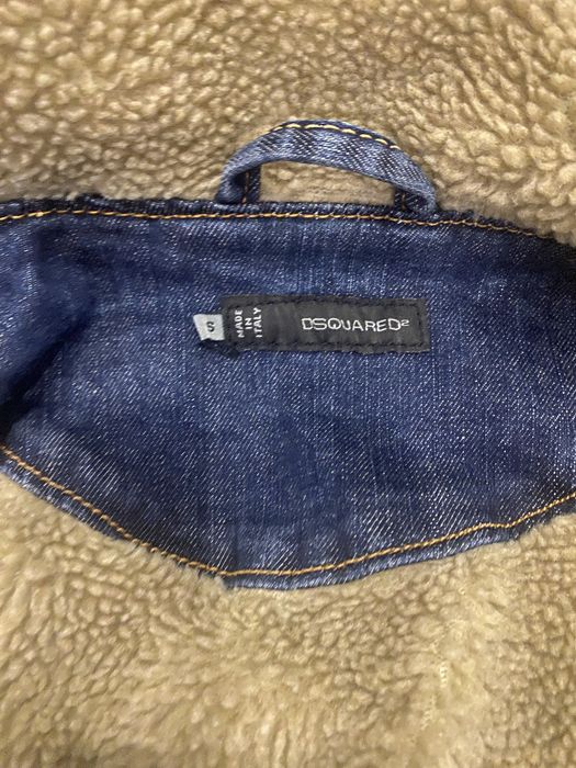 Dsquared джинсовая куртка р. S