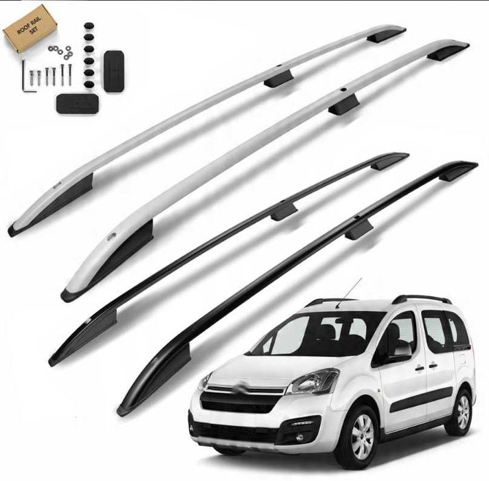 Relingi dachowe bagażnik PEUGEOT PARTNER CITROEN BERLINGO II 08-2018r.