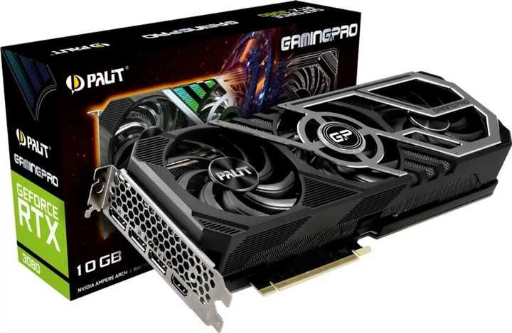 Гарантія! RTX 3080 10GB Palit GamingPro ігрова відеокарта для пк