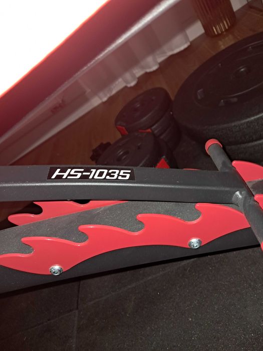 Ławeczka treningowa + obciażenie