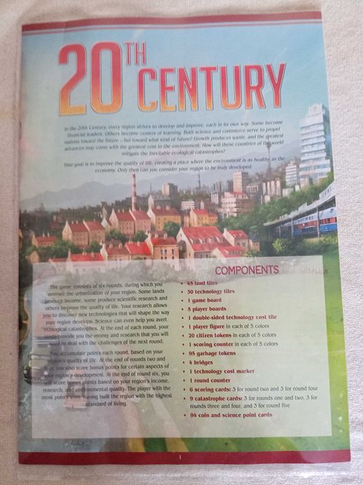 20th Century (Rio Grande) Jogo de Tabuleiro
