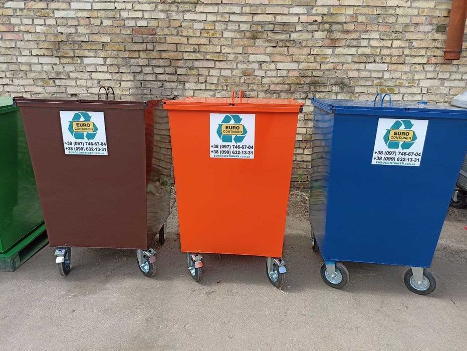 Контейнер для сміття металевий: 11 000 грн. - Хозяйственный инвентарь ...