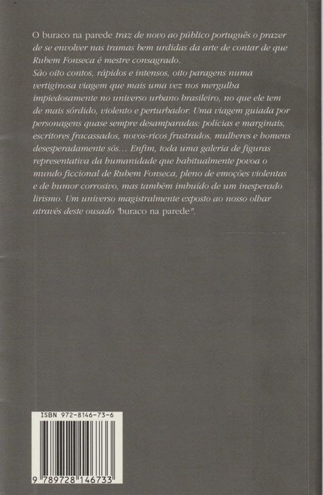 O Buraco na Parede - Rubem Fonseca