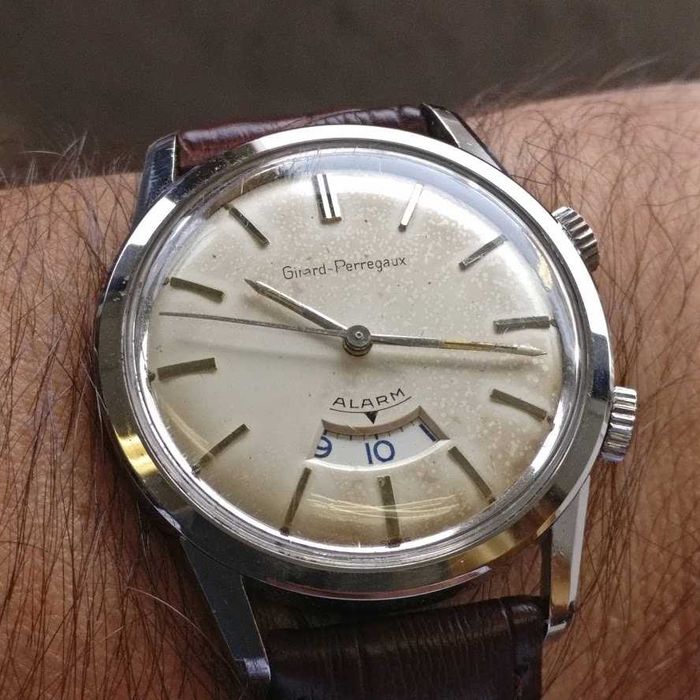 Girard Perregaux Alarm Ref 7742 Vintage com caixa original