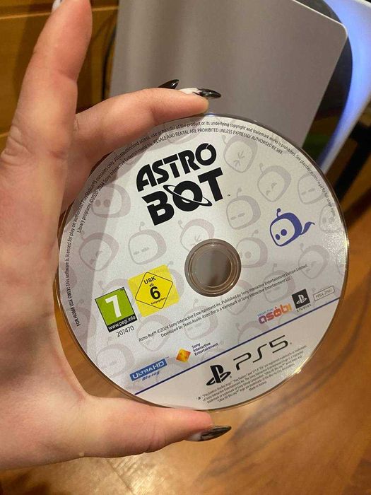 Astro Bot диск гра ps5
