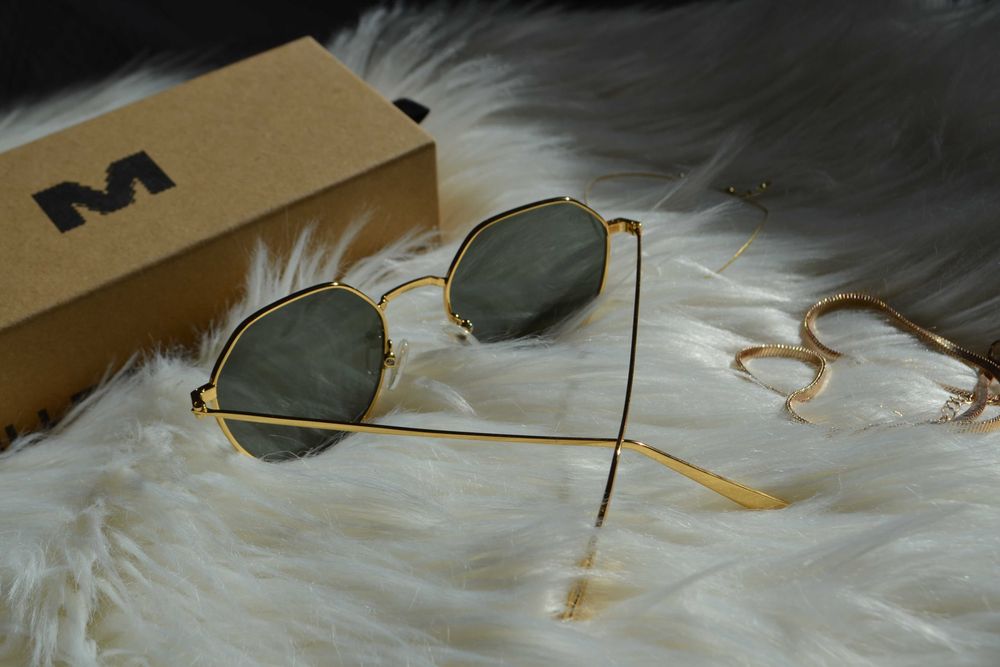 Śliczne okulary Meller Aldabra Gold Olive