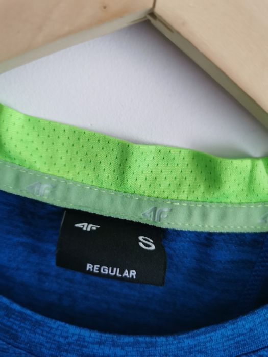 4F t-shirt koszulka krótki rękaw sportowa logowana męska S