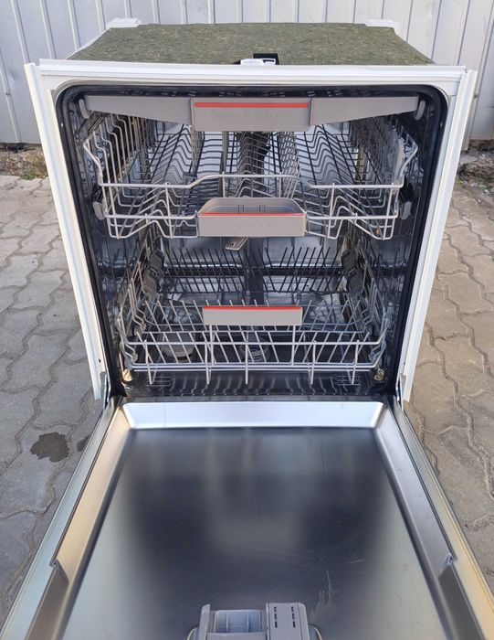 Вбудована посудомийка 60см Bosch SMV68MX04E 3 корзини EcoSilence Drive