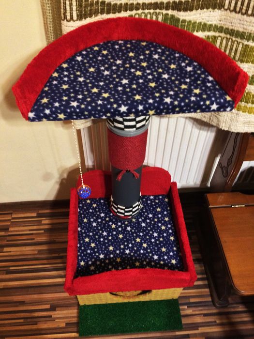 НОВИЙ БУДИНОЧОК ДЛЯ ВАШОЇ КИЦІ - Гарний, міцний та з цікавим дизайном!