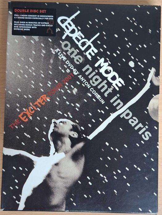 DVD Depeche Mode one night in Paris