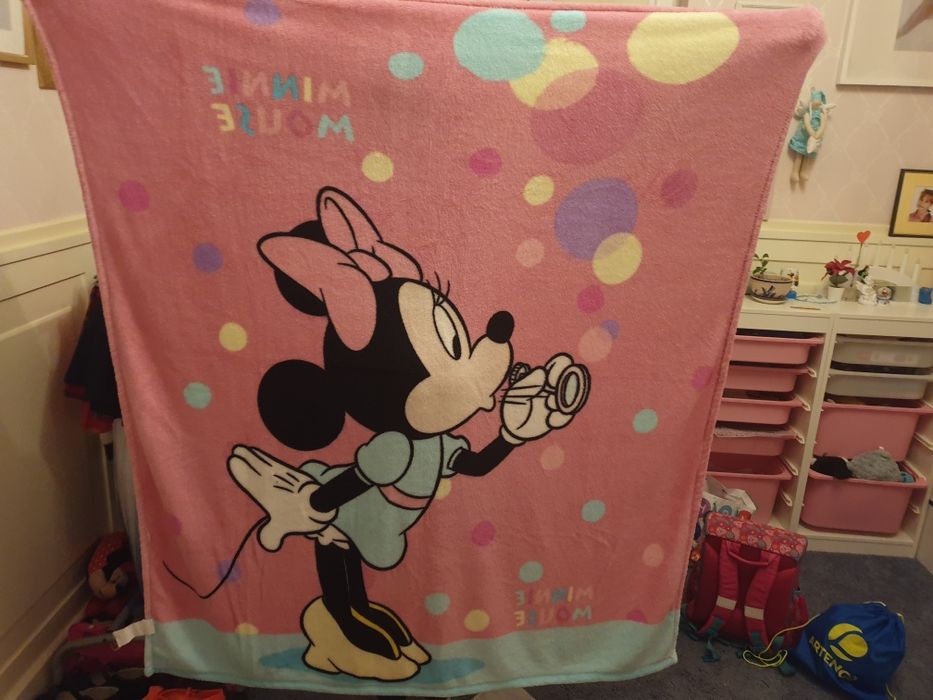 Koc Disneya Myszką Mini 150cm x 150cm