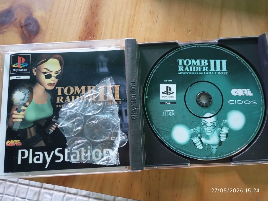 Jogo Ps1 - Tomb Raider III