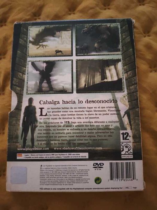 Shadow of the Colossus e Metal Gear Solid 3 - PS2