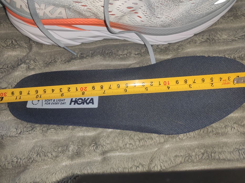 Нові стильні кросівки hoka clifton 8 blue fog.44.5-45