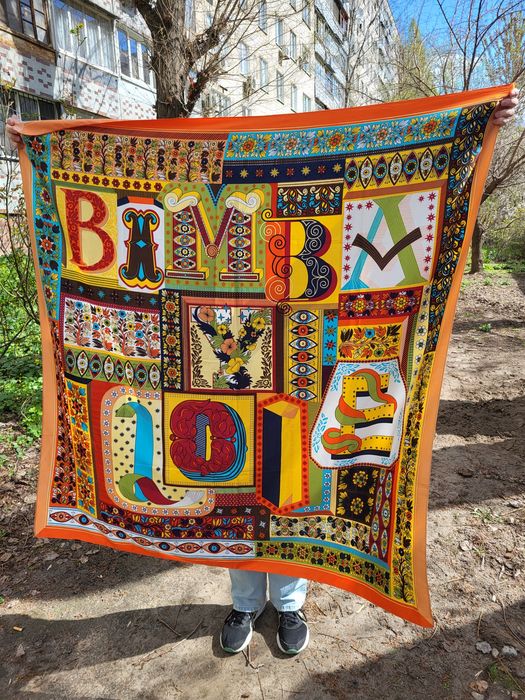 Шовкова велика хустка Bimba y Lola