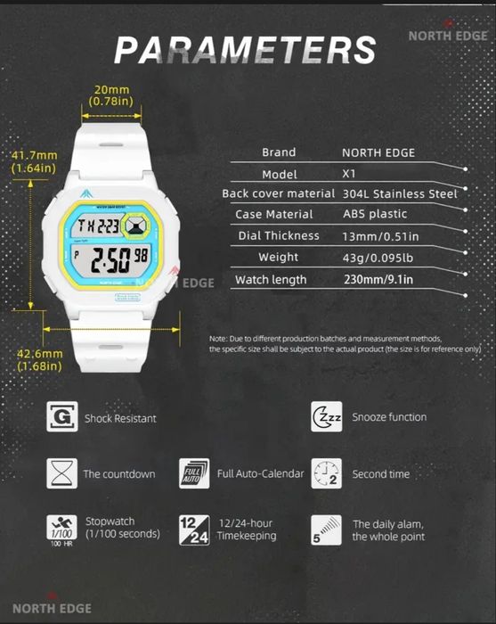 Годинник North Edge X1