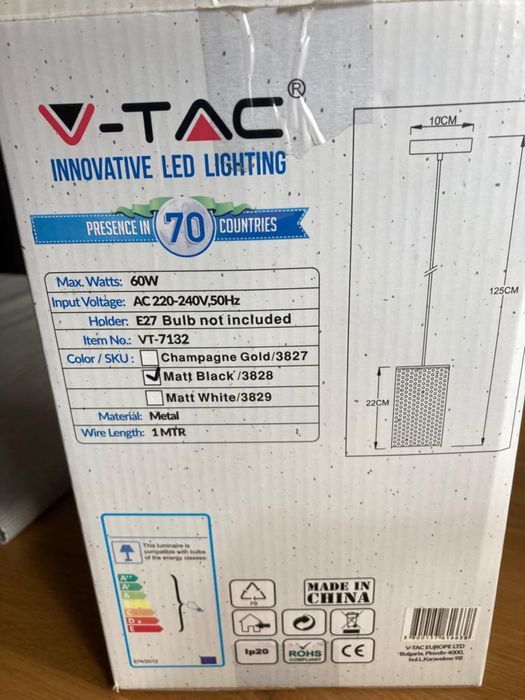 Cabdeeiro Teto V-TAC