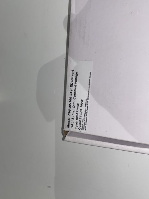 LED driver regulavel por DALI2