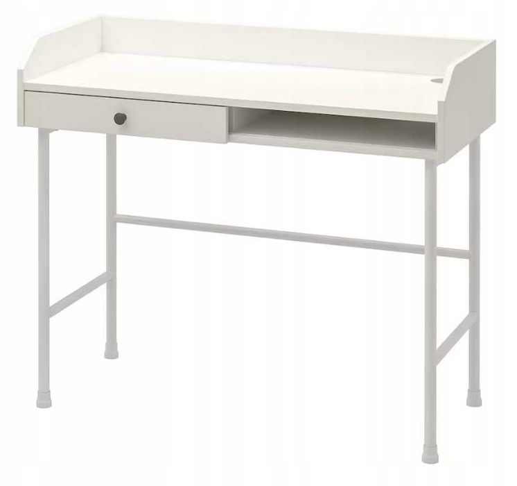 Biurko Ikea Hauga | kolor biały | nowe w pudełku | 100x45 cm