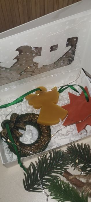 Свічка "Вишиванка" з воску