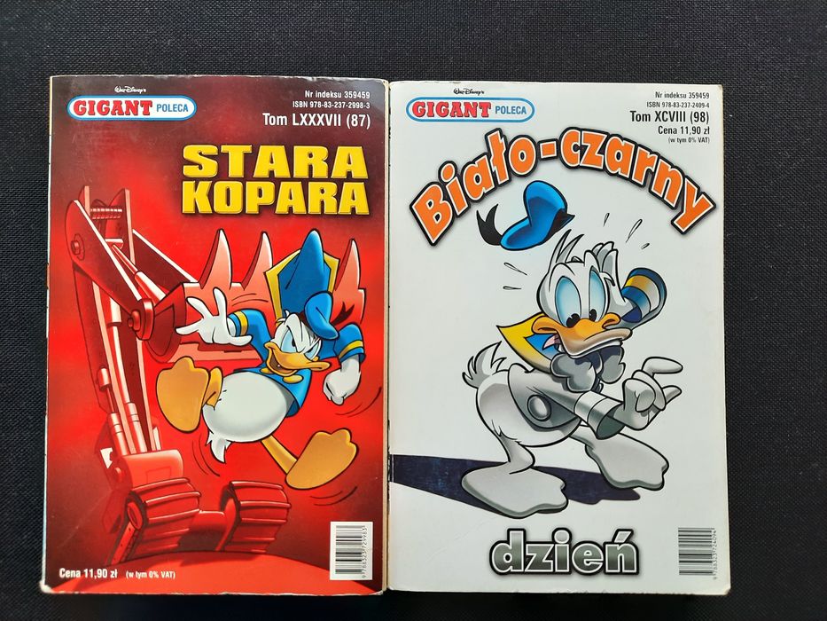 Kaczor Donald komiks tom LXXXVII - XCVIII ,  1-12