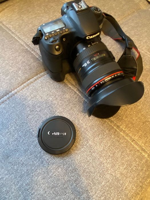 Canon 60D + Obiektyw Canon EF 24-105 1:4 L IS USM i dodatki