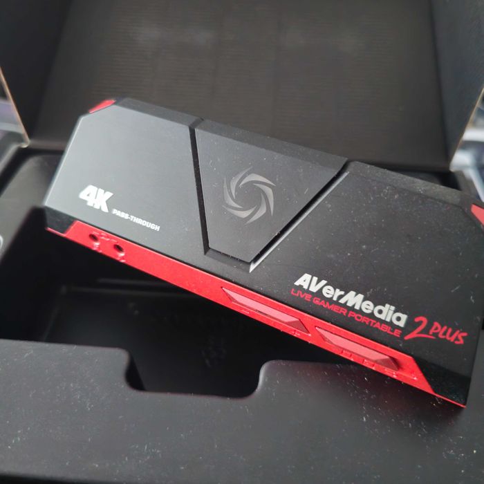 Карта захоплення AVerMedia Live Gamer Portable 2 Plus (GC513) — 4K Pass-Through