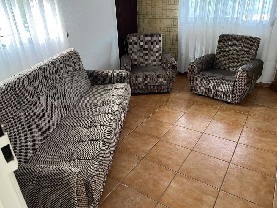 Sofá cama e individuais