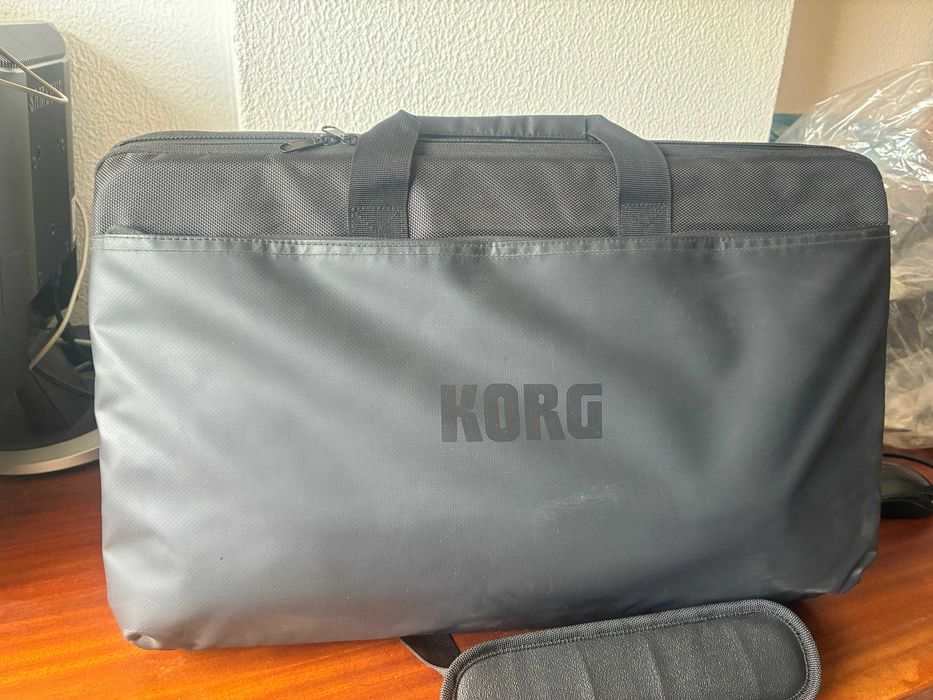 Sintetizador Korg minilogue xd. Como mala e decksaver. Como NOVO!