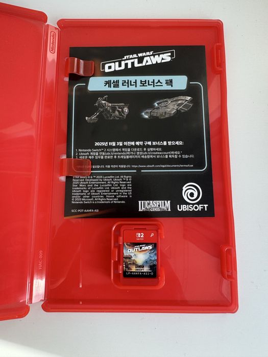 Гра для Nintendo switch 2 Star Wars outlaws