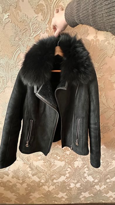 Натуральна дублянка Philipp plein